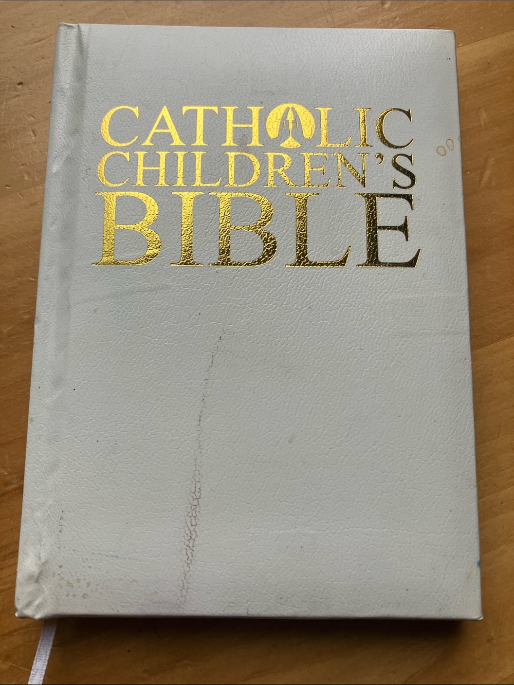 Catholic Children's Bible - White Hardcover Kids Bible